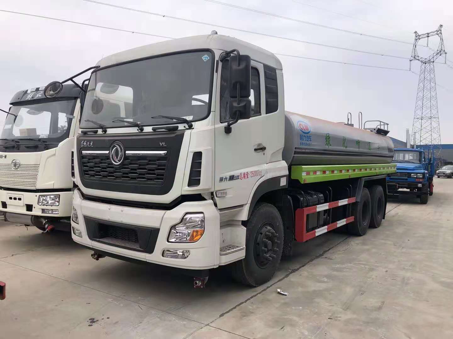 國六東風(fēng)天龍18-20噸灑水車（可加霧炮）